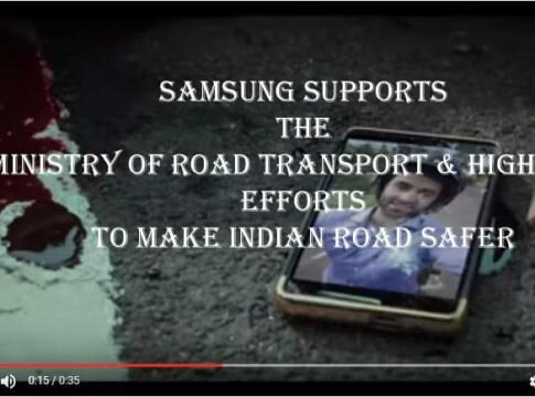 Samsung supports the Ministry of Road Transport & Highways efforts to make Indian Road Safer