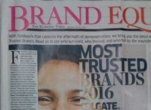 Most trusted Brand of 2016