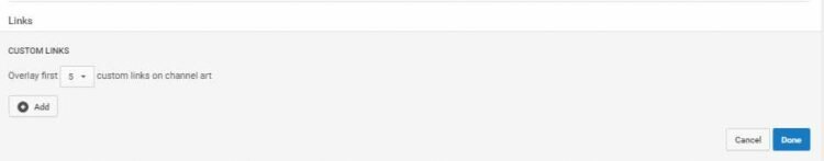 Youtube Custom Link