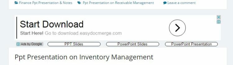 Formatting of the ad unit in adsense site