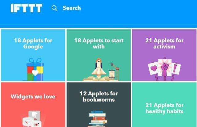 automatic post on facebook using IFTTT