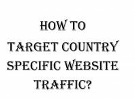 How to target country specific website traffic