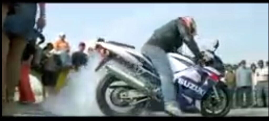 Suzuki Bike in Dhoom Movie