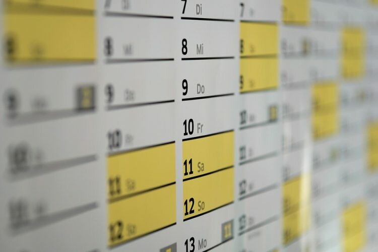 Scheduled your work for Discipline
