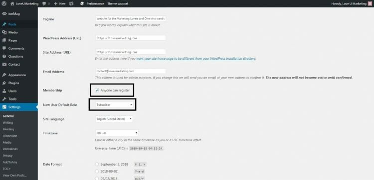 Membership Option in Guest Posting
