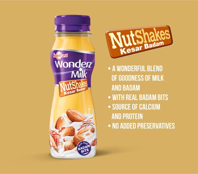 Nut Shakes Kesar Badam