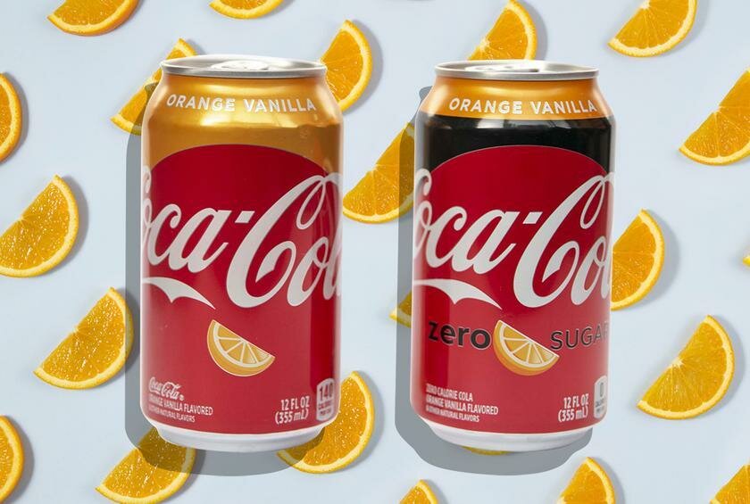 Orange Vanilla Coca Cola Coke New Flavour Launch