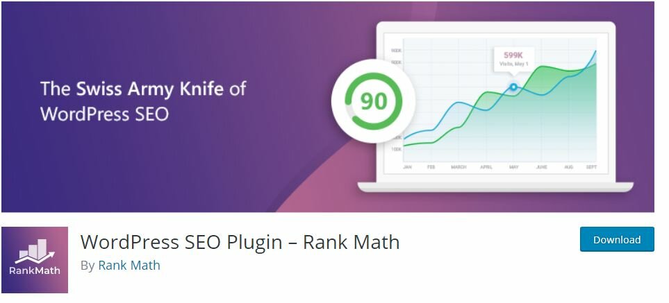 Rank Math SEO Plugin Of WordPress