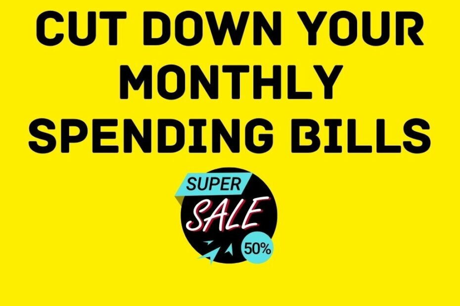 Cut Down your Monthly Spending Bills Online