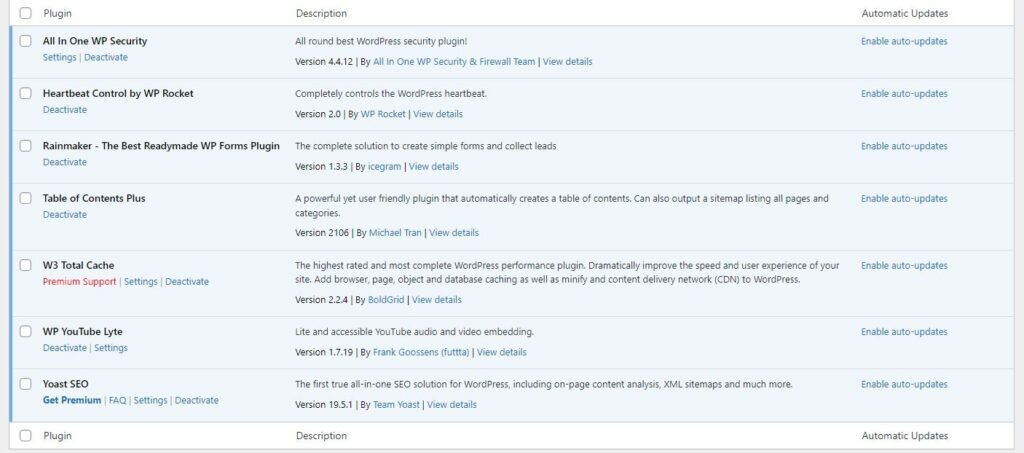 Wordpress Plugins