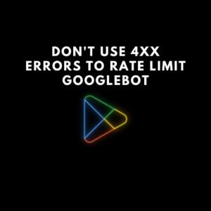 If you're using 403 or 404 errors to restrict Googlebot's crawling rate, it is essential that you read this entire blog post. This article will explain why using 404 or 403 errors to limit Googlebot's rate is not recommended. Additionally, it will provide tips on the best practices for managing Googlebot's crawl rate on your website. Without wasting time further, let's explore this topic in detail below. However, before moving forward, let us first understand, what 4xx errors are and how they can be utilized for rate-limiting Googlebot. What are 4xx client errors? 4xx errors, also known as client-side errors, occur when a server is unable to fulfill a client's request. This means that a page that once existed on a website may no longer be live and has not been redirected elsewhere. One of the most common 4xx errors is 404, also known as the 'Not Found' error. However, in addition to 404, there are many other 4xx errors that you may encounter. These errors are:- 400 Bad Request 401 Unauthorized 402 Payment Required 403 Forbidden 404 Not Found 405 Method Not Allowed 406 Not Acceptable 407 Proxy Authentication Required 408 Request Timeout 409 Conflict 410 Gone 411 Length Required 412 Precondition Failed 413 Payload Too Large 414 URI Too Long 415 Unsupported Media Type 416 Range Not Satisfiable 417 Expectation Failed 418 I'm a teapot 421 Misdirected Request 422 Unprocessable Entity 423 Locked 424 Failed Dependency 426 Upgrade Required 428 Precondition Required 429 Too Many Requests 431 Request Header Fields Too Large 451 Unavailable For Legal Reasons How 4xx errors are used to limit the crawl rate? When a website owner or content delivery network (CDN) notices that Googlebot is crawling their site too quickly and causing issues, they might consider using 403s or 404s to slow down the crawl rate. To do this, they might set up their web server to return a 403 or 404 error code in response to Googlebot's requests, which would cause Googlebot to slow down and reduce its crawling rate. In short, Googlebot reduces the crawl rate in return for a 403 or 404 error code received from the client. Why 4xx is not good for rate-limiting Googlebot? Except for 429, all 4xx errors indicate that the client's request was wrong in some sense. However, it does not indicate that there is something wrong going on with the server. In simple words, 4xx errors are for client-side errors not for errors related to the server. If you use 403 or 404 codes to limit Googlebot's crawl rate, you risk having your web content removed from Google search or having Googlebot crawl content you don't want to be indexed. This situation may get more worsen if you serve your robots.txt file with a 4xx error. In this case, Googlebot will ignore your robot.txt file and crawl accordingly. Rate-limiting Googlebot prevents Google from crawling your page and updates its index accordingly. This may result in updating the content lately. For example, if you're running an online store and use 4xx errors to limit Googlebot's crawl rate, it may not be able to update its index with the latest content in a timely manner. This can result in outdated product information, such as incorrect pricing and descriptions, being displayed in search results. Best way to rate limit Googlebot The most effective way to manage Googlebot's crawl rate is by using the Google Search Console. Within the Google Webmaster tools, you can limit the rate at which Googlebot crawls your website. Follow the steps below to reduce the crawl rate: Log in to your Google Search Console account and select the website you want to manage. Click on 'Crawl stats under the 'Settings' menu. Select the 'Limit Google's maximum crawl rate' option. Choose your preferred crawl rate using the slider. To save the changes, click the "Save" button. By following these steps, you can effectively manage Googlebot's crawl rate and ensure that your website performs optimally. By default, only the Crawl Stats page is visible to all webmasters. However, the crawl rate setting page is visible to a few webmasters. You will find this stats page under the Setting page from the left navigational menu of the Google Search Console account. It will look something like this below. Crawl Stats in Google Webmaster Account If you want to access the Crawl Rate Settings for your website, you can submit a special request to reduce the crawl rate. However, it's important to note that you cannot request an increase in the crawl rate. Over to you If Googlebot is consuming your bandwidth and you're planning to limit its crawl rate. Please do not use 4xx error types to limit it. Instead, use specific HTTP status codes like 500, 503, or 429 to indicate to Googlebot that it needs to slow down its crawl rate. For a beginner, limiting the crawl rate using Google webmaster is the best option. It is simple to use and no programming or technical knowledge requires to use it. At last, if you have any questions or need help in implementing these methods, feel free to contact me through the contact page or else leave your message below in the comment box. News Source: Don't use 403s or 404s error to rate limiting Googlebot