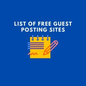 List of guest posting sites