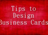 Tips to Design Business Cards